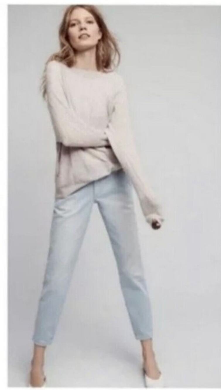 Pilcro and the Letterpress Stet chino pants light blue 27